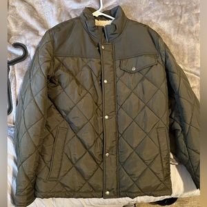 Cole Haan Quilted Jacket sherpa
